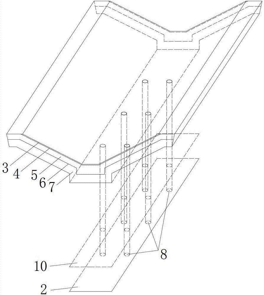 Anti-freeze anti-seepage water diversion treatment method of collapsible loess water-conveyance canal