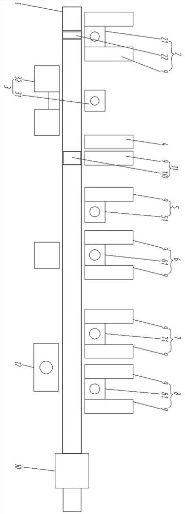 Automatic assembling and testing production line for server mainboard