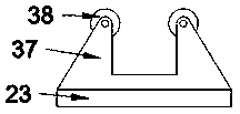 Rust removing and paint spraying device for metal pipes