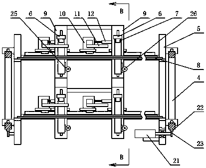 Printing device of gloves