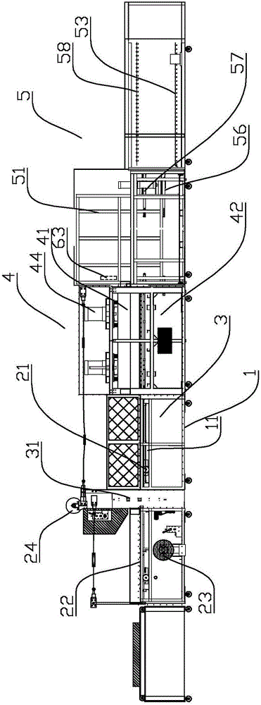 A fully automatic wrapping vacuum packaging machine