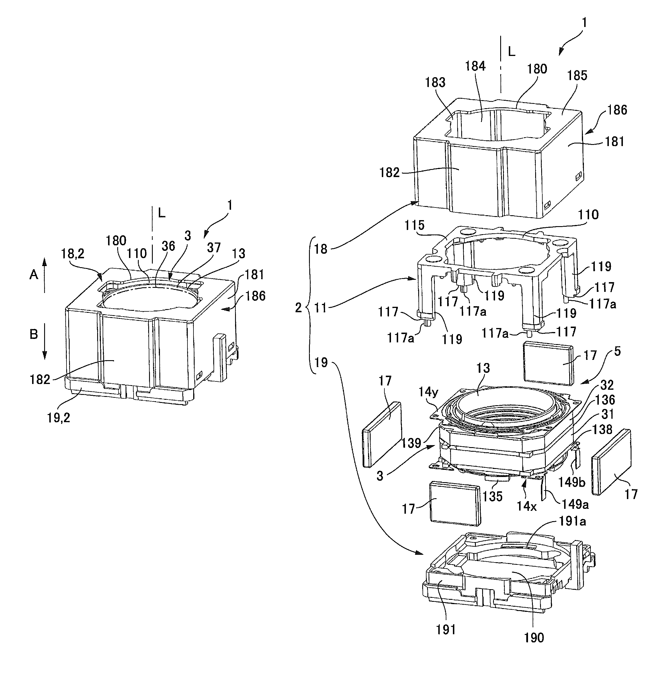 Lens drive device