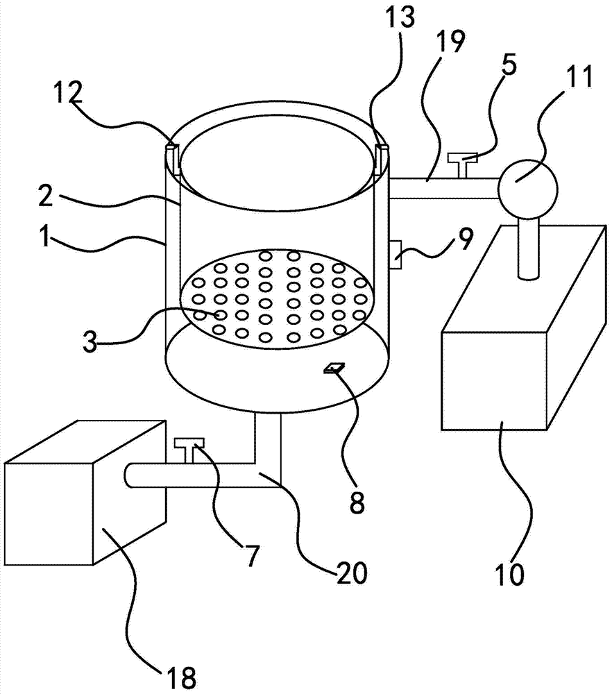 Preparation method of chitosan and immersion device for preparing chitosan