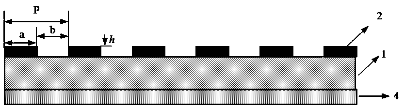 Surface acoustic wave filter resonator structure with transverse mode suppression effect