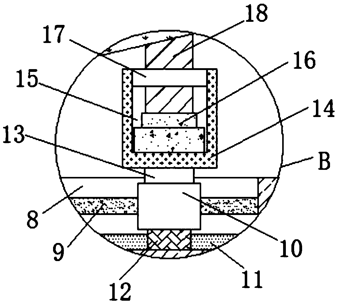 Solar-energy electric board fixing device based on new energy