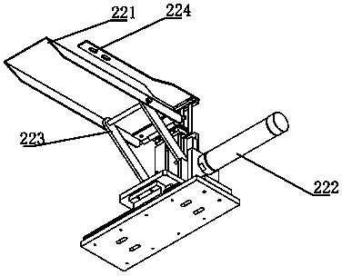 Full-automatic rolling device of egg roll making machine