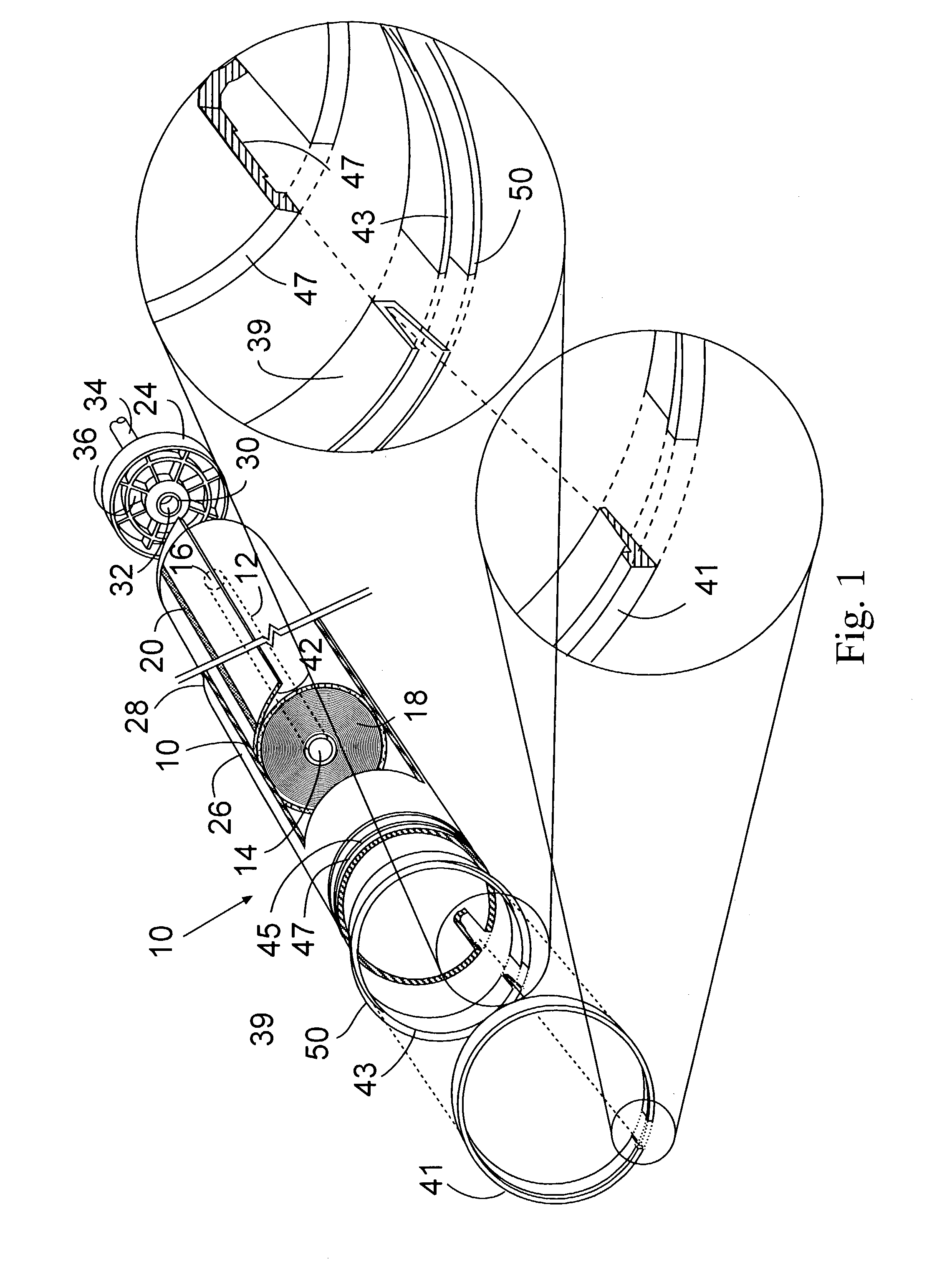 Spiral wound filtration membrane cartridge with chevron seal