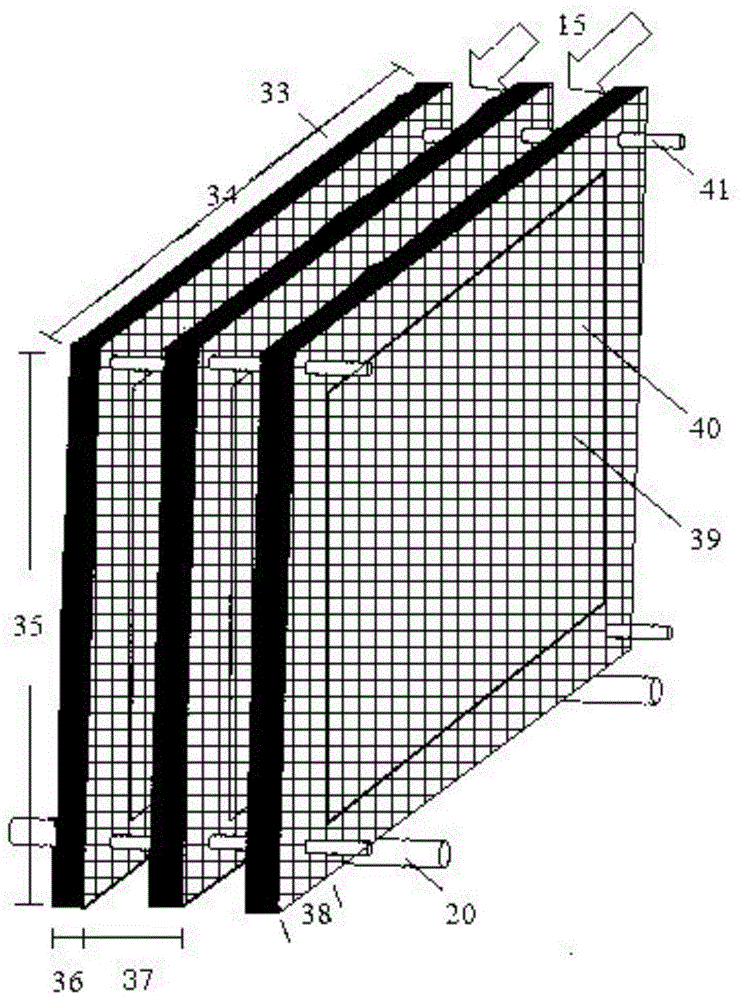 A kind of clam killing pond device and killing method