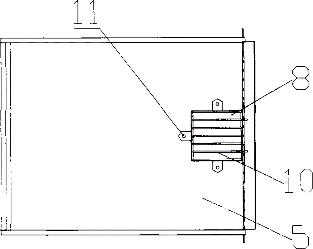 Excrement-leaking bamboo rat feeding cage