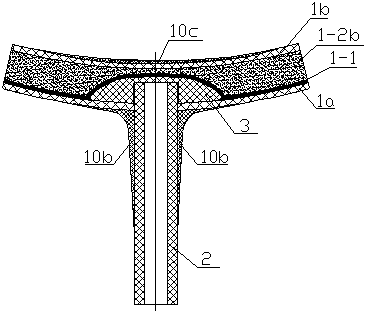 A kind of badminton racket and its manufacturing method