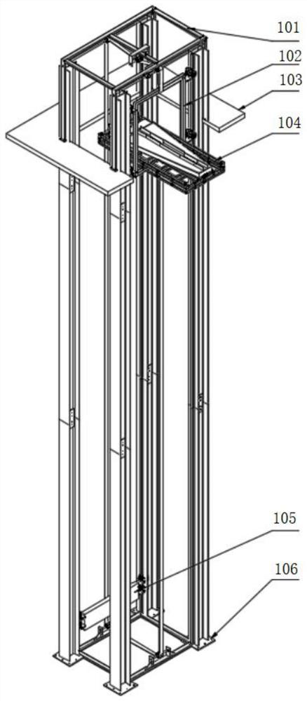 Multi-entrance electric vehicle three-dimensional intelligent garage and storing and taking method thereof