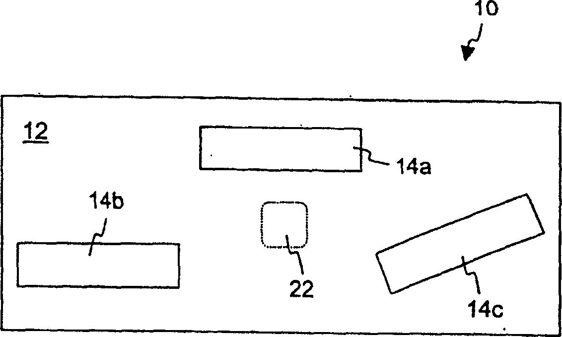 SAW transducer interface to pressure sensing diaphragm