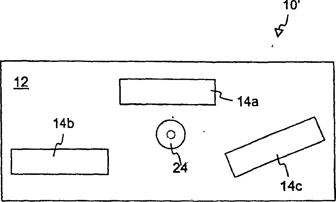 SAW transducer interface to pressure sensing diaphragm