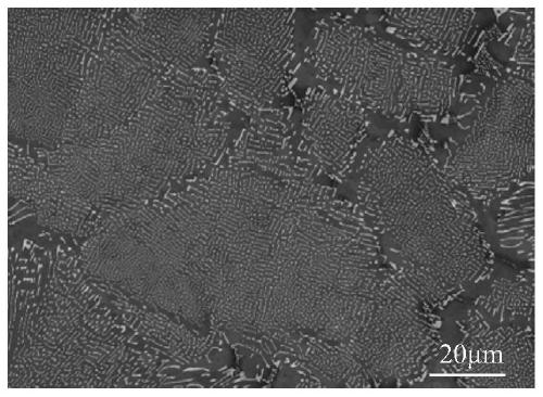 High-conductivity heat-resistant in-situ synthesized aluminum matrix composite material and preparation method thereof