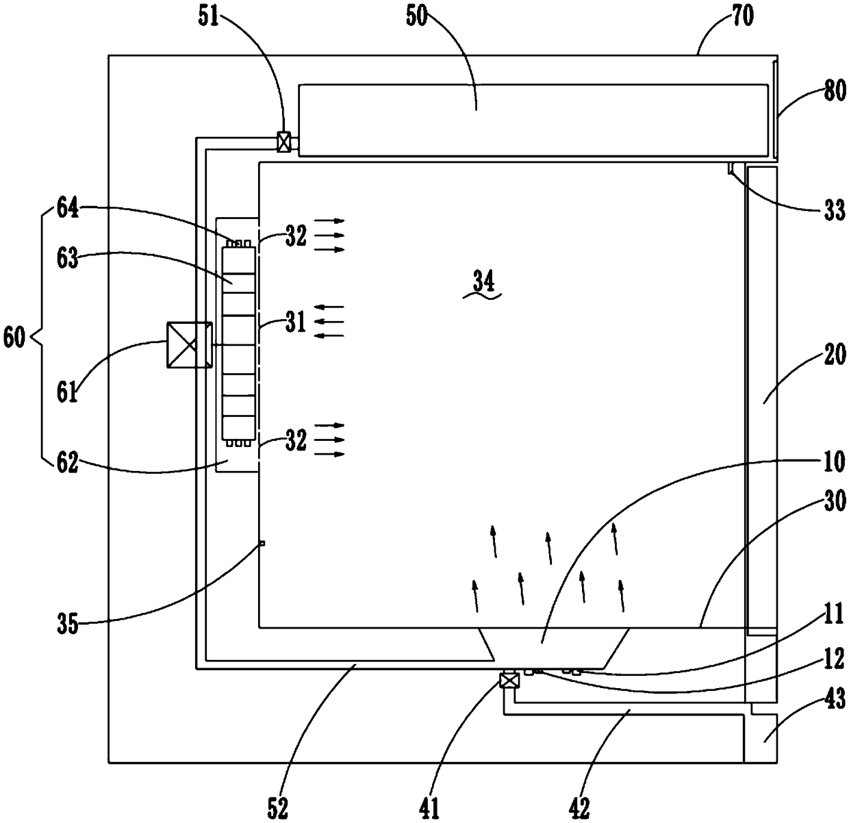 Cooking appliance with steam cooking function and drying control method