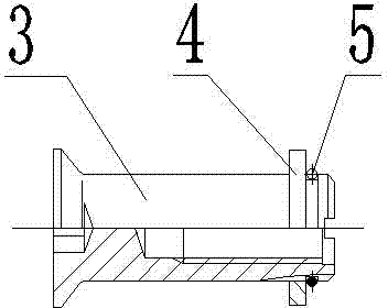 High-intensity quick-disassembly fastener for airplane covering cap