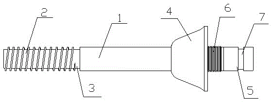 Corrugated pipe valve rod