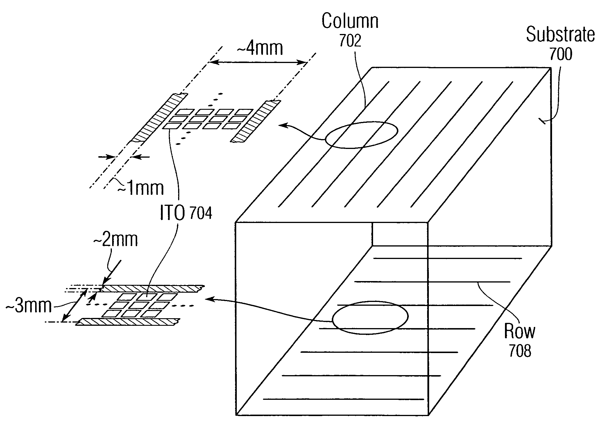 Double-sided touch-sensitive panel with shield and drive combined layer