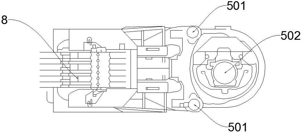 Pile pressing machine