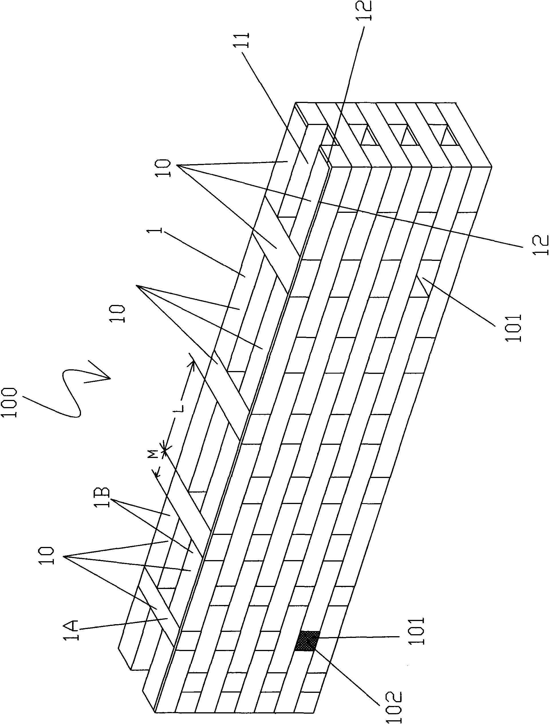 Heat-insulating and heat-preserving wall