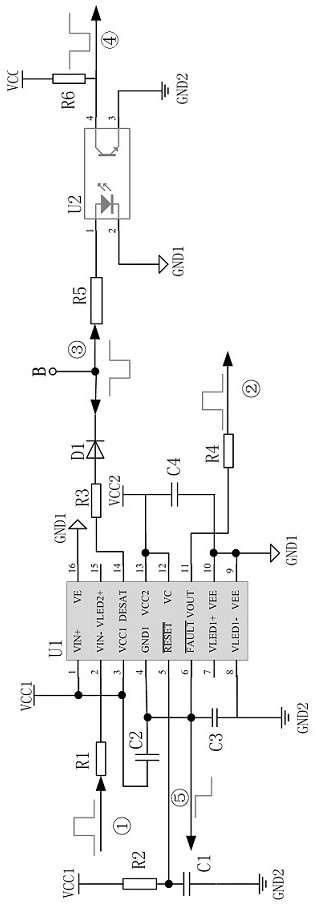 A Braking Circuit Fault Diagnosis Circuit of Servo Drive