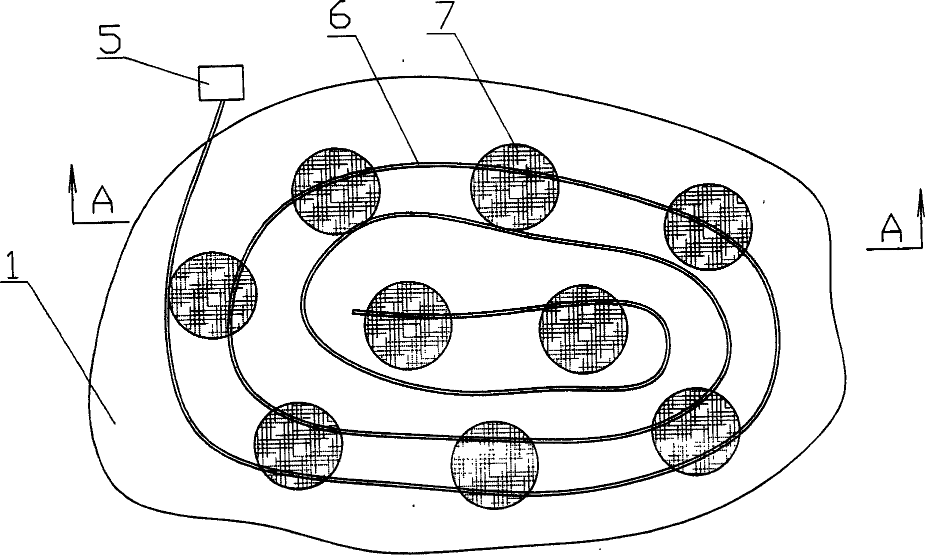 Water directly purifying method for ground water