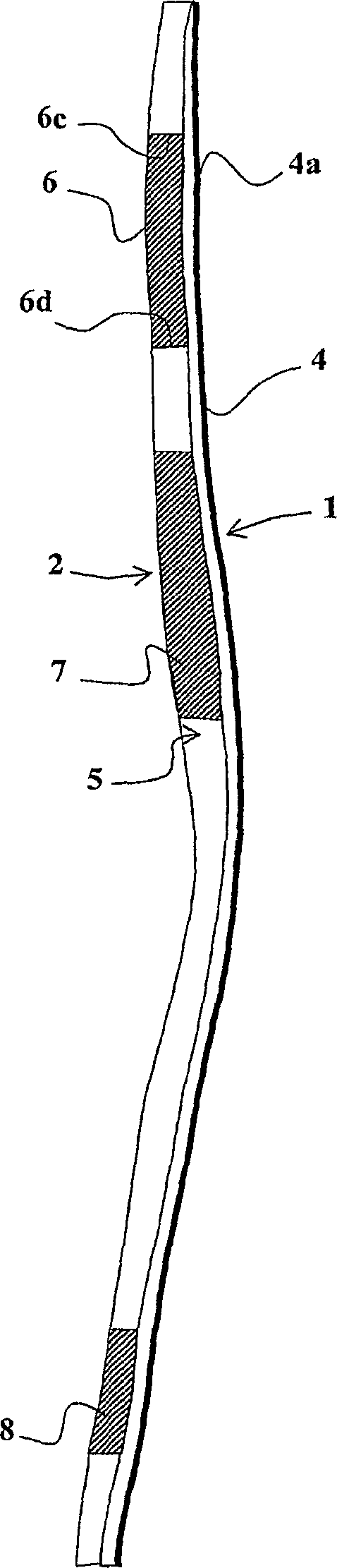 Selectively damping plantar insole