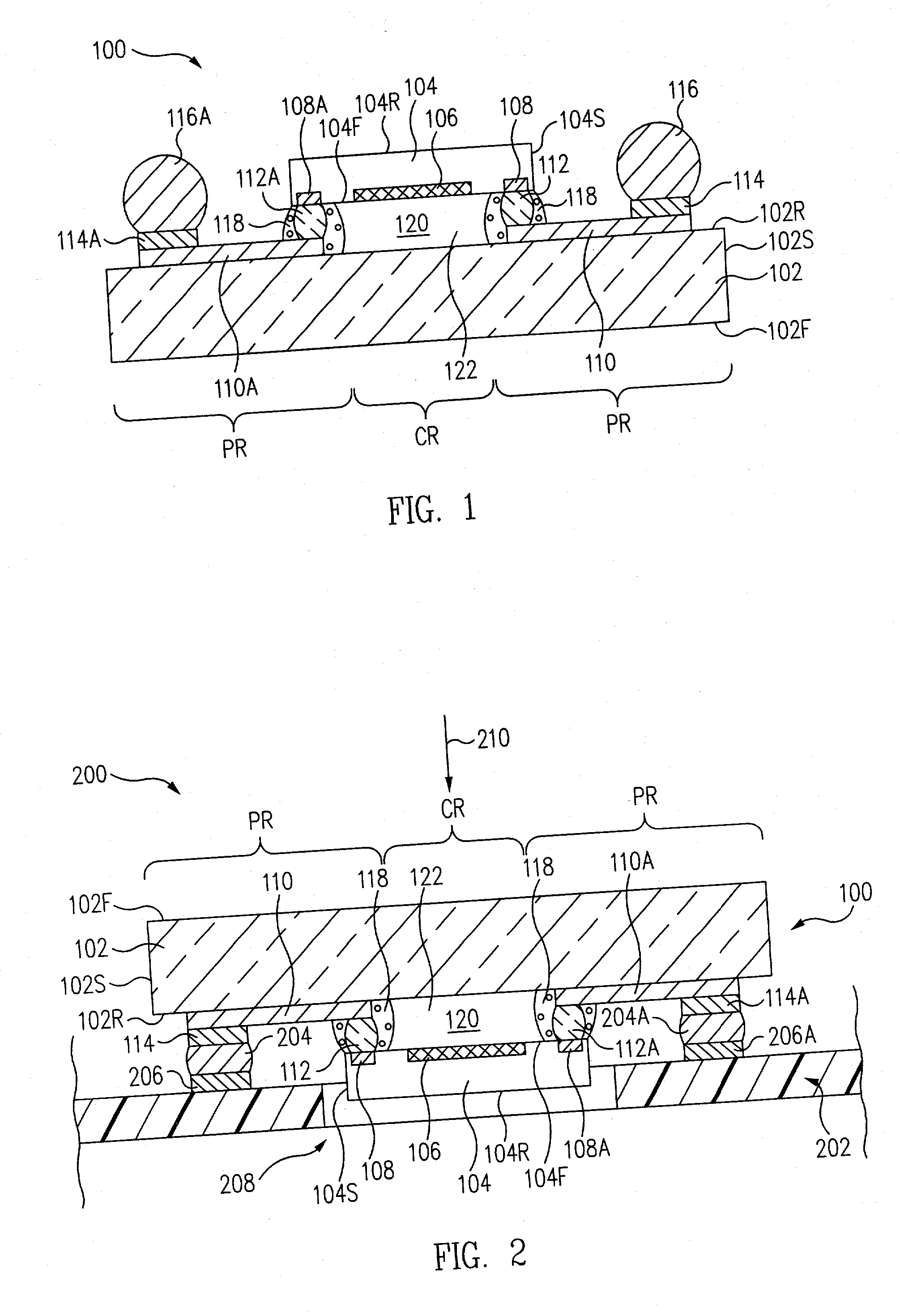 Look down image sensor package