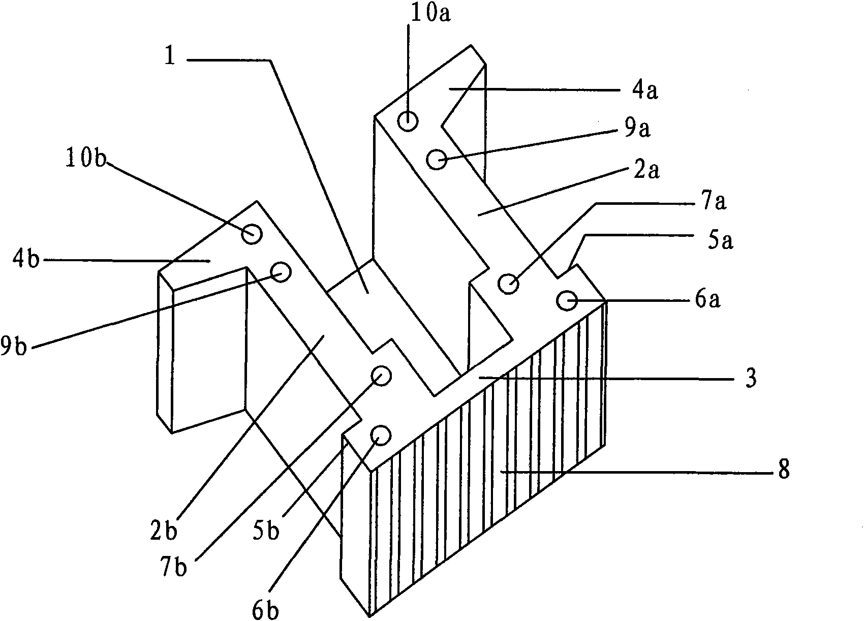 Greening retaining wall building block and method for constructing retaining wall with building block