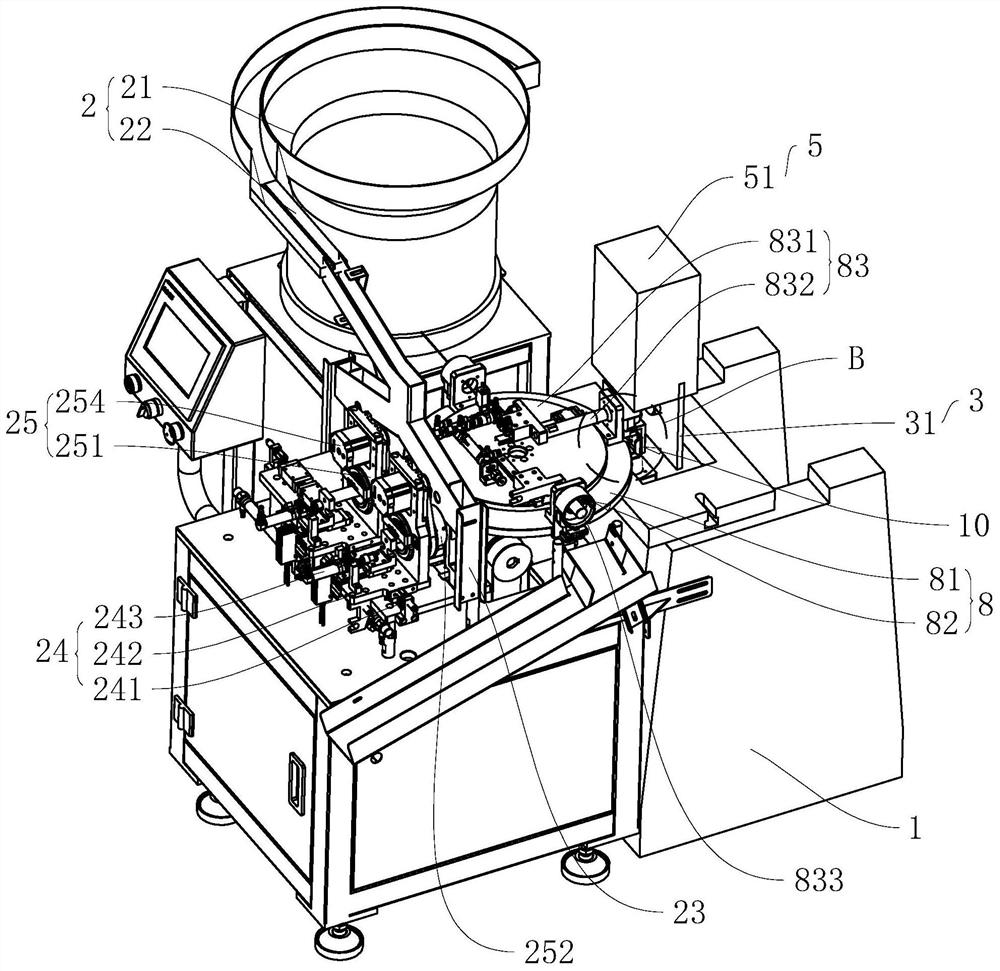 Dotting machine