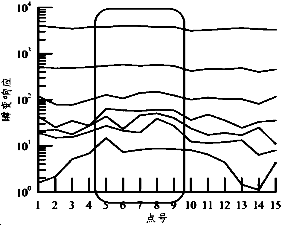 Transient electromagnetic method for detecting land Japanese abandoned chemical weapons