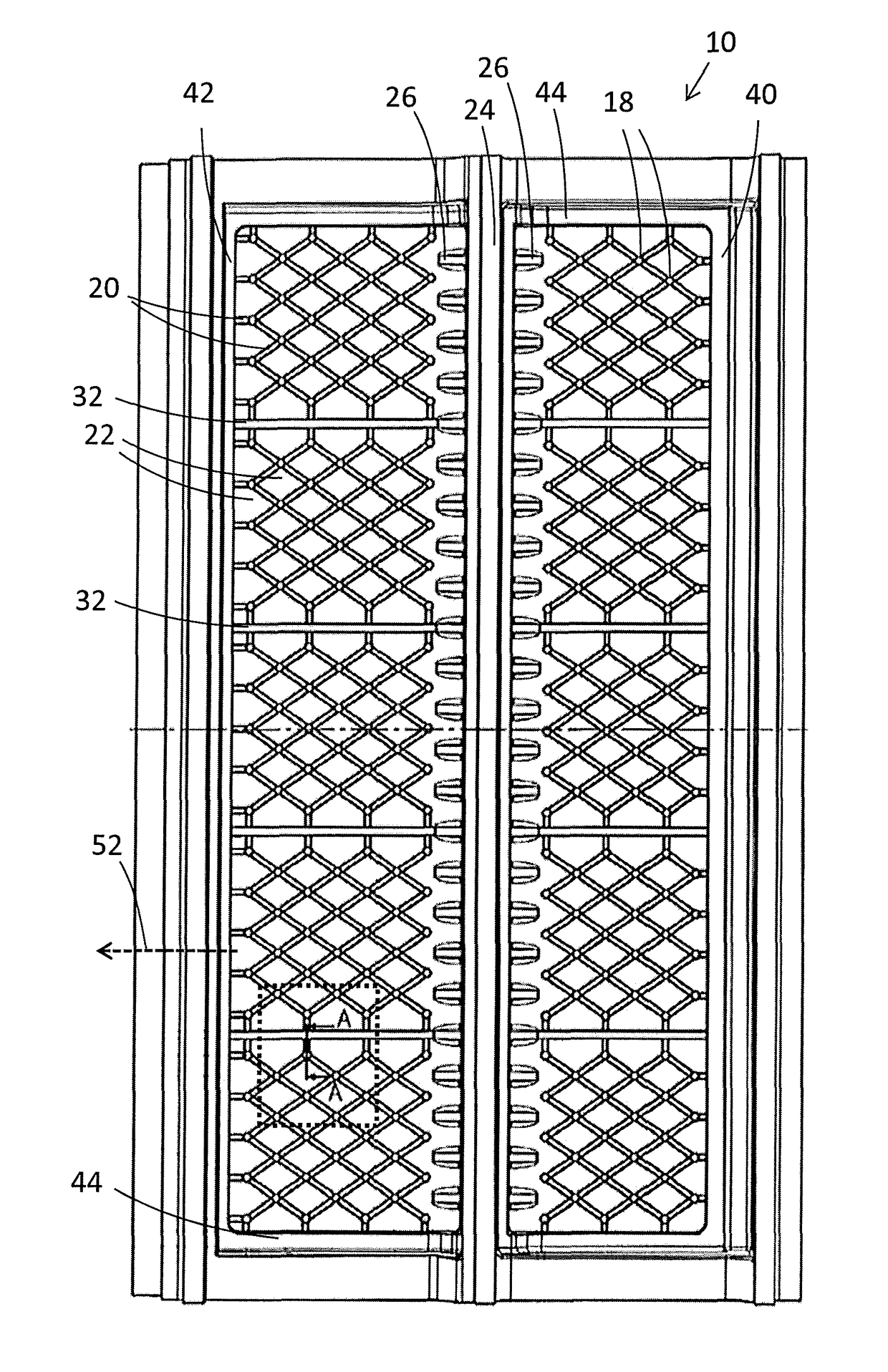 Wall for a hot gas channel in a gas turbine