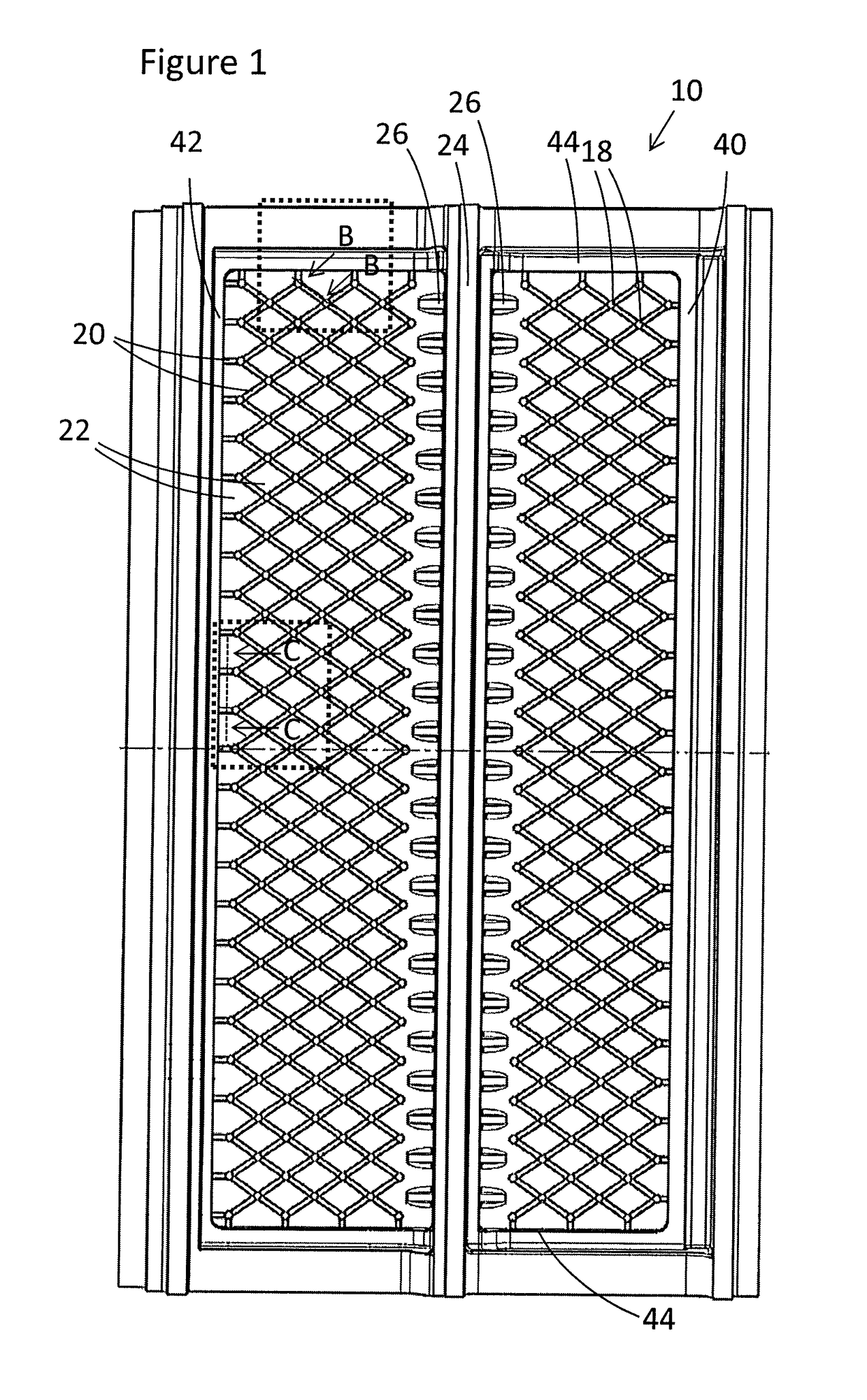 Wall for a hot gas channel in a gas turbine