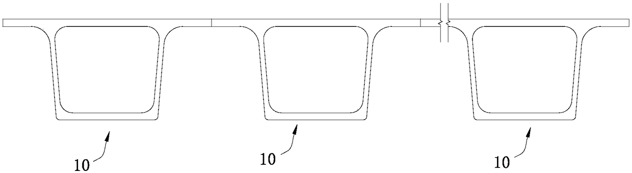 UHPC small box girder structure