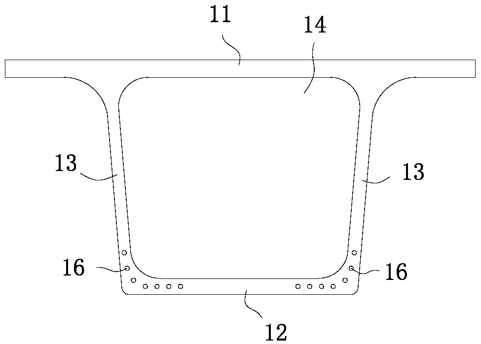 UHPC small box girder structure