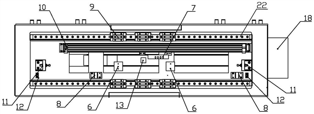 Industrial robot moving platform for explosion-proof environment