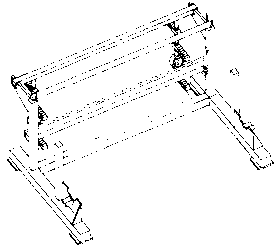 Drafting frame and operating process