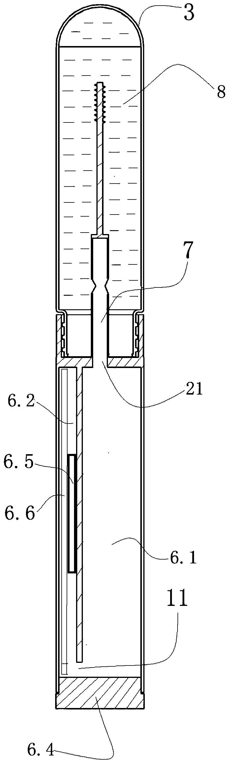 Personal self-test chromatography reagent detection device