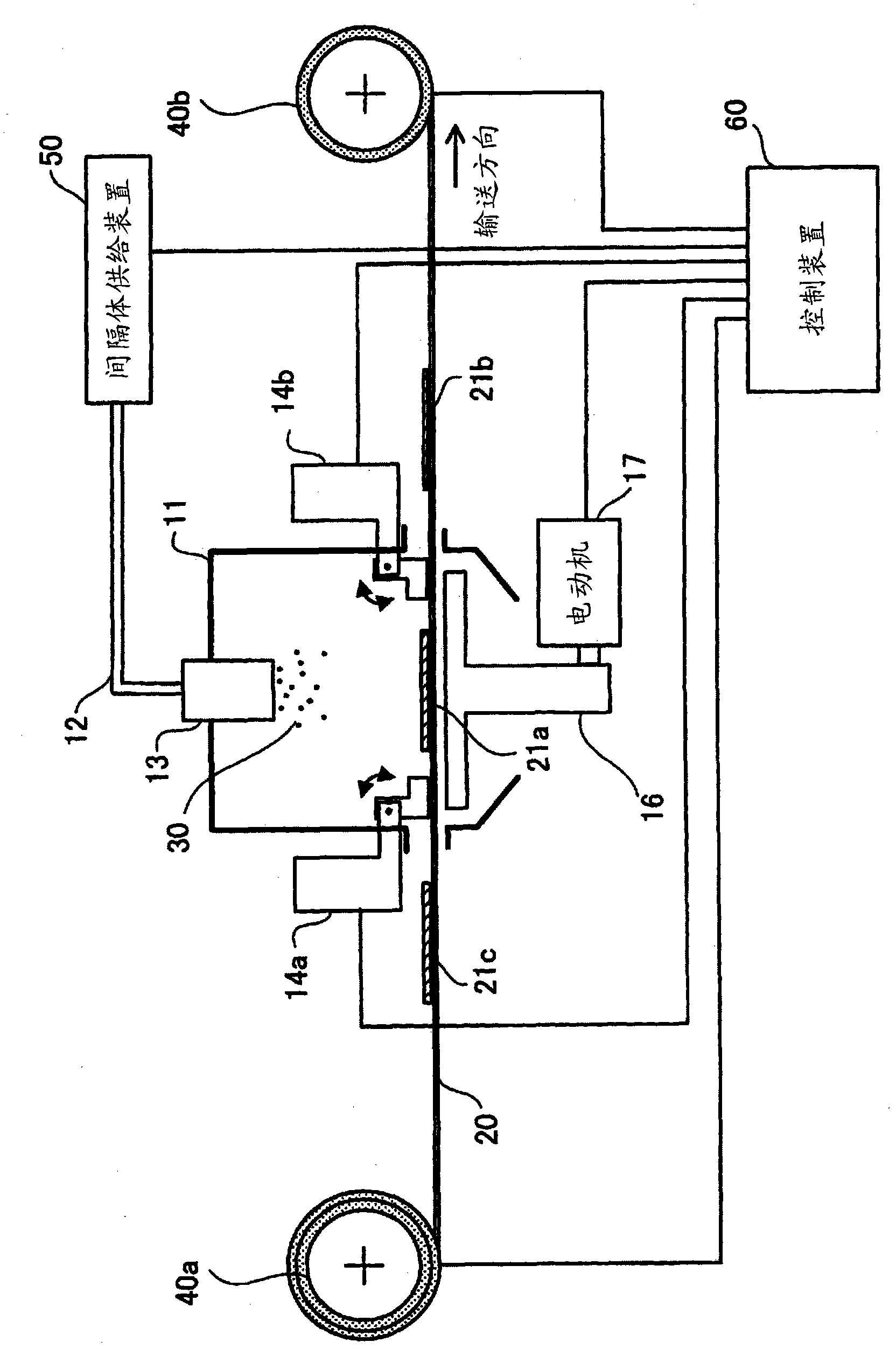 Spacer dispensing device, spacer dispensing method and producing method of liquid crystal panel