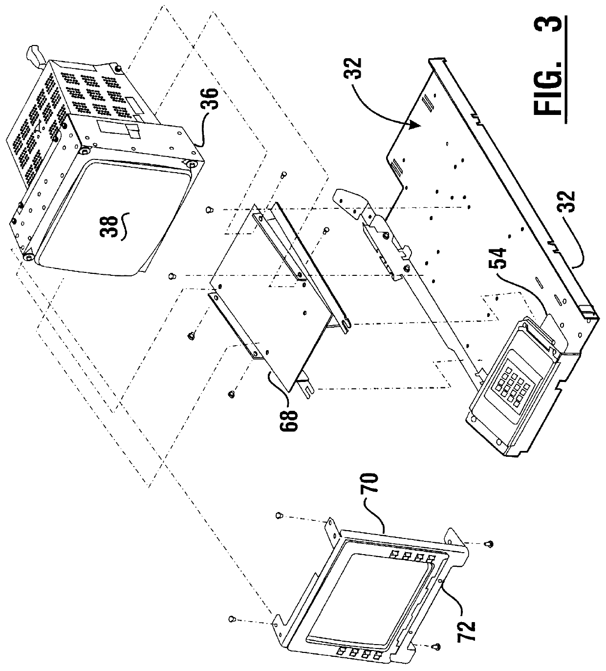 Automated banking machine enclosure