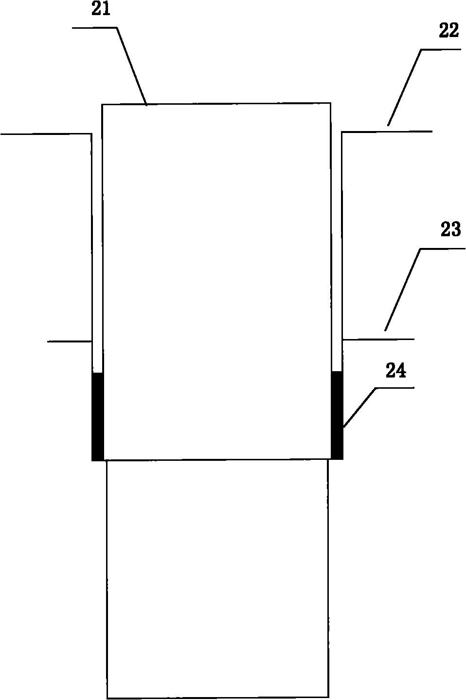 Filling process for recovering coal pillars by filling goaf with paste