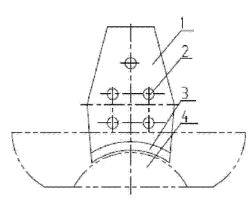 Compaction-free forming iron chill