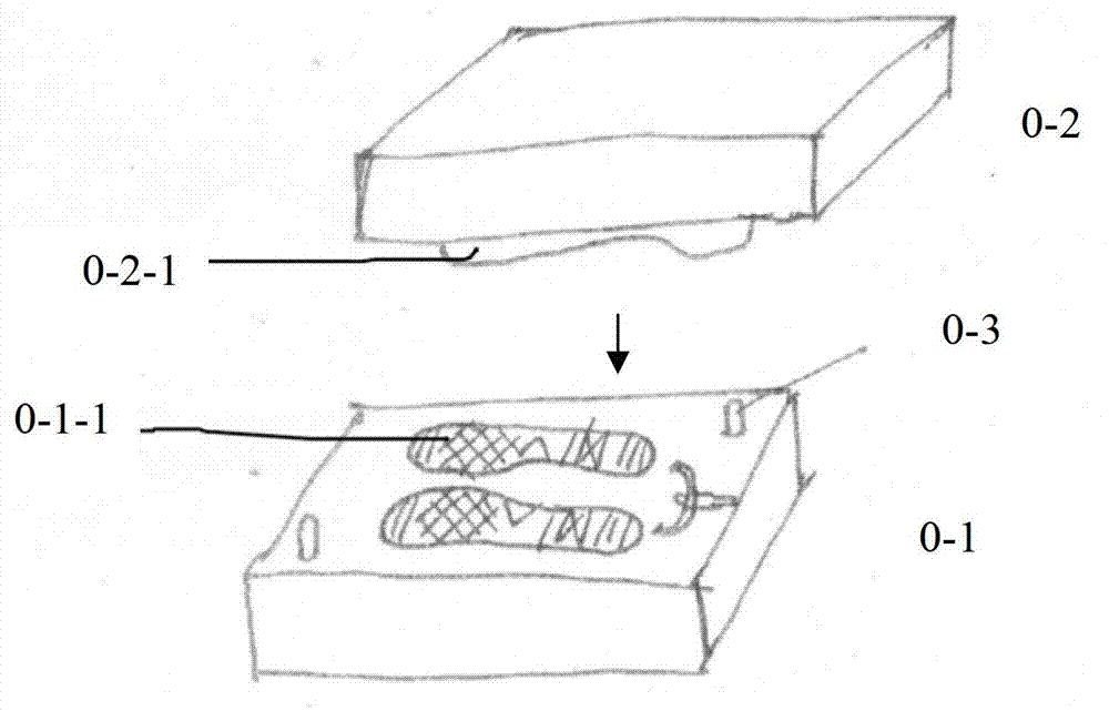 Unified-distribution interchangeable sole die