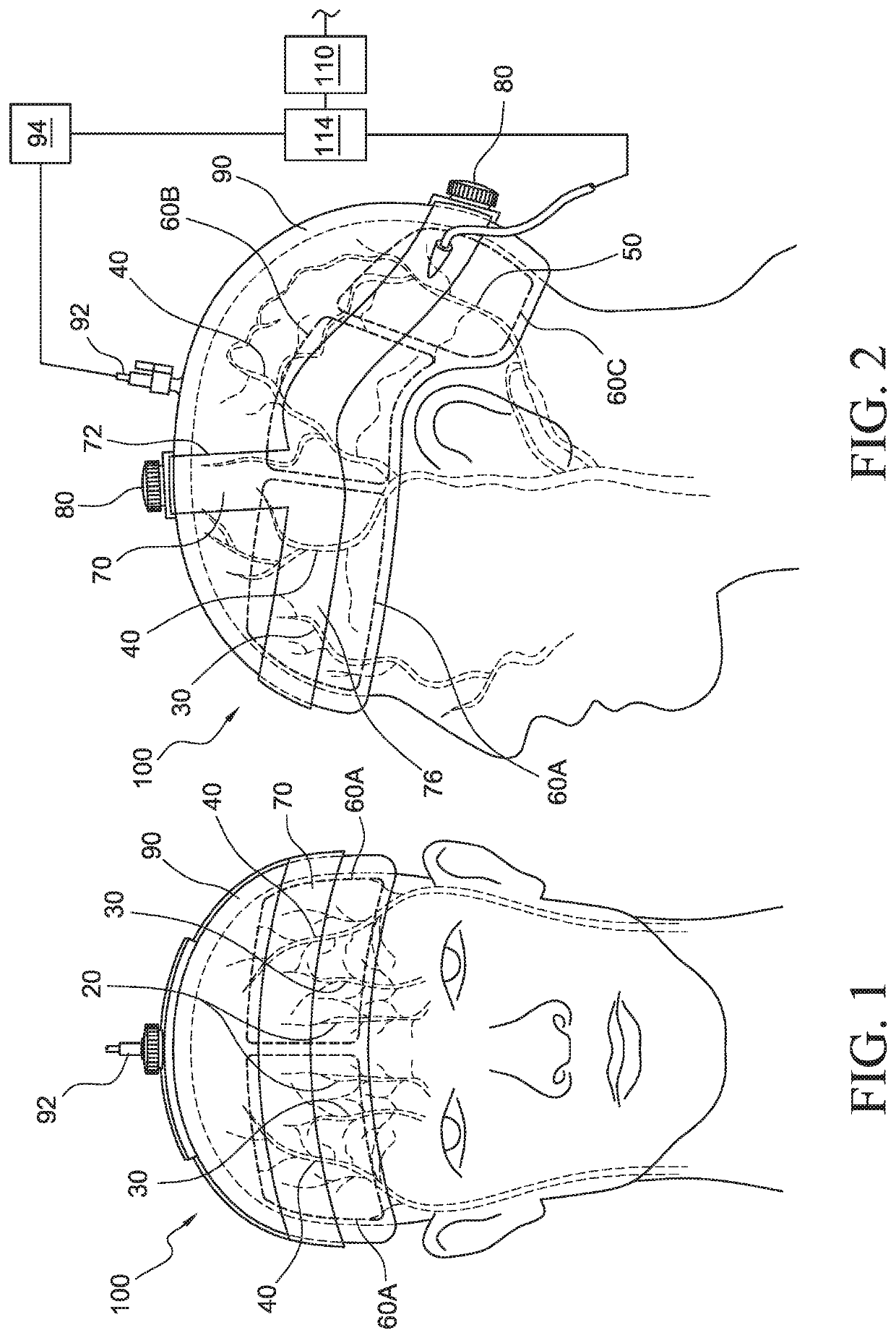 Blood flow restricting headwear