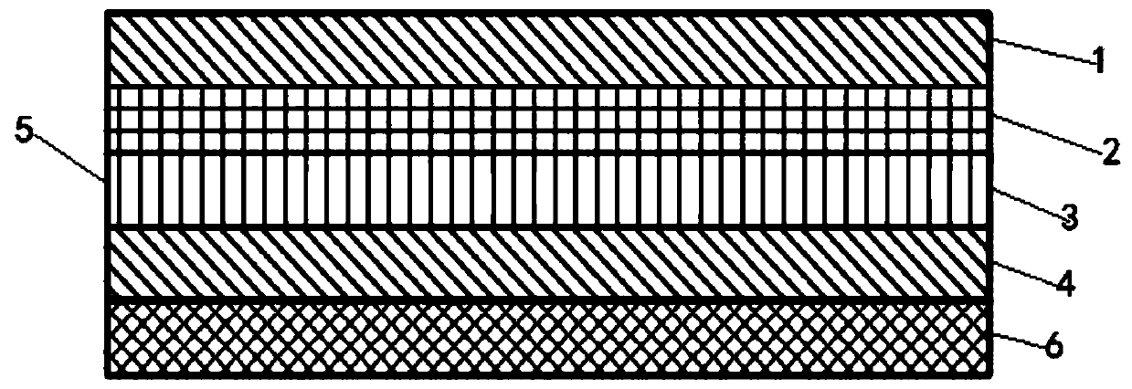 Disassembly and separation adhesive tape and disassembly and separation adhesive tape structure for integrated electronic products and preparation process of disassembly and separation adhesive tape