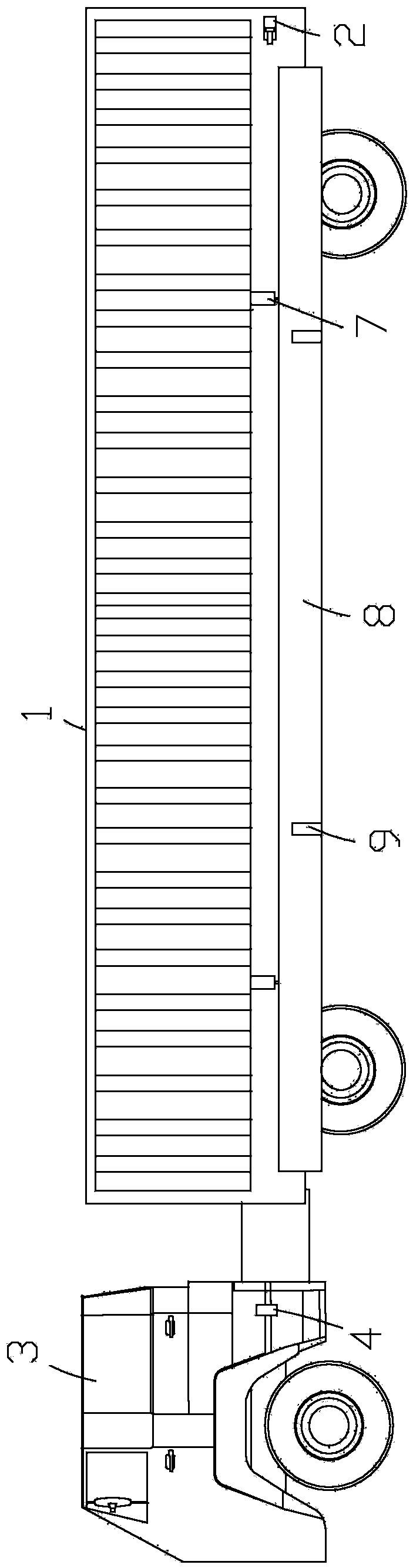 Trailer with automatic detecting and protecting functions