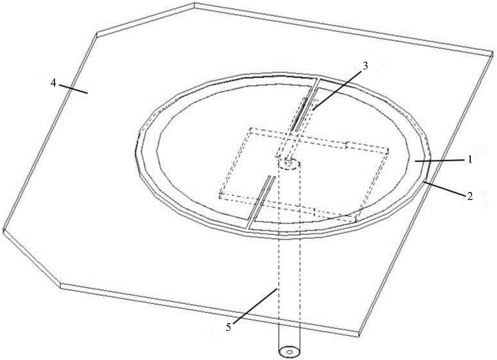 Huyghens source antenna