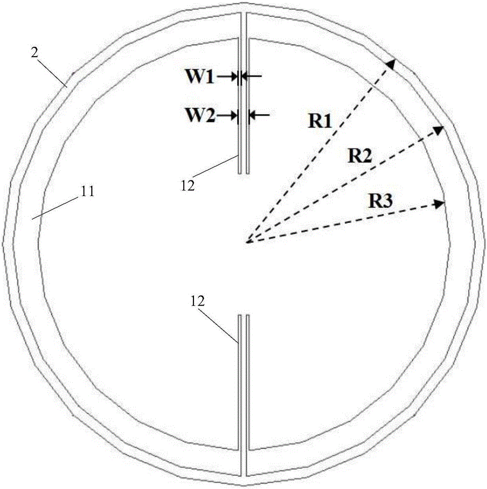 Huyghens source antenna