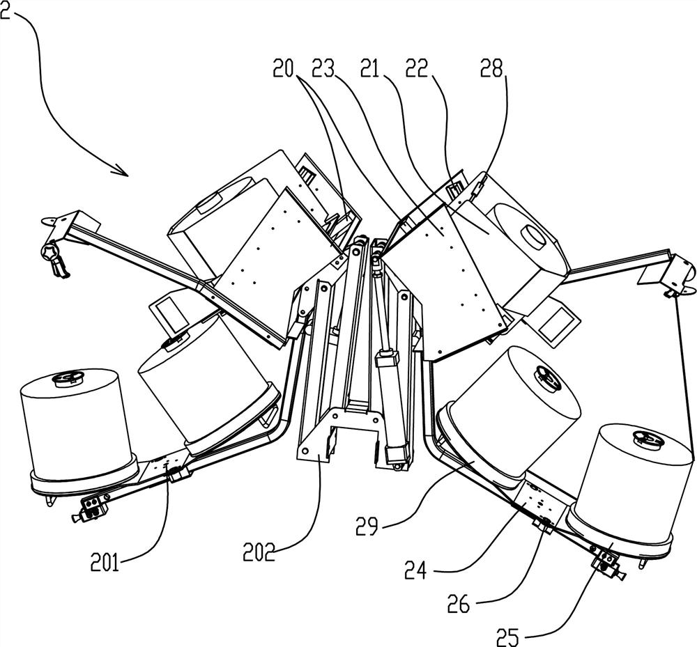 Automated yarn feeding system for twister