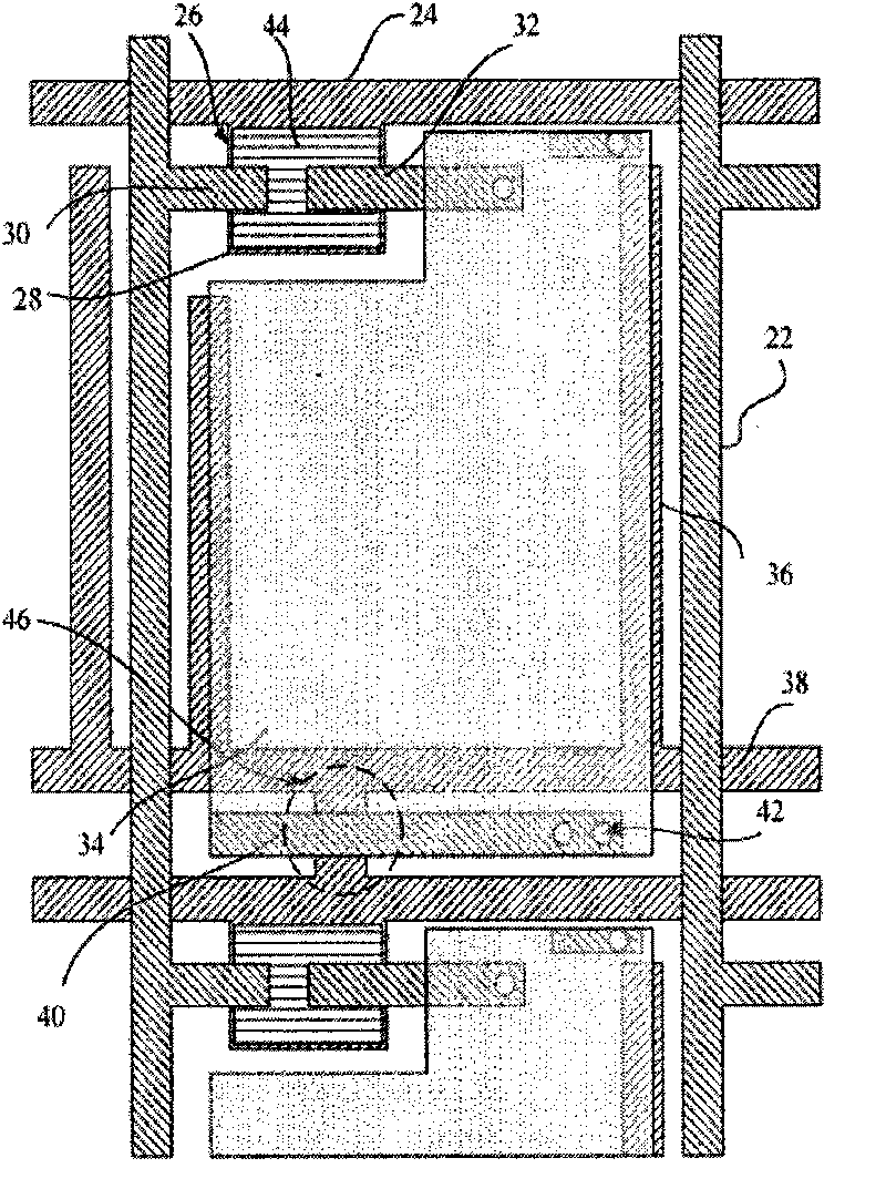 Layout structure for promoting pixel defection detectivity of thin film transistor substrate